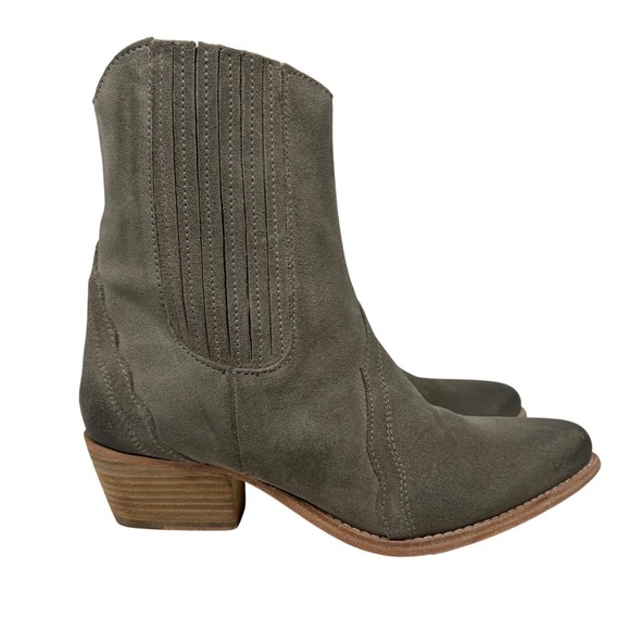 Women's Free People Frontier Chelsea Boot, Washed Taupe, Size 37.5 - Picture 6 of 11
